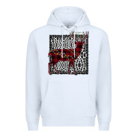 White Christmas Deer Premium Hoodie - Bettercallsaul