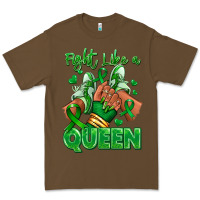 Cacao green ribbon liver cancer afro girl sneakers Premium Tee - RanaPortraitStore