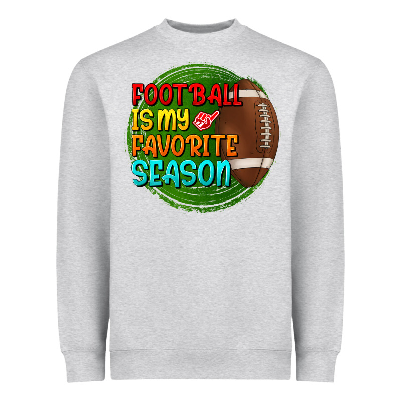 Football Is My Favorite Season Heavyweight Sweatshirt by BundleAndBundleShop | Teevron