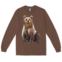 Chestnut bear Long Sleeve Tee - Artiststas