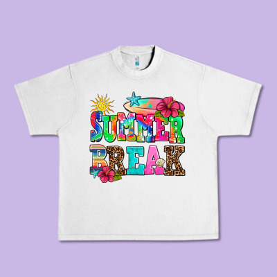 Summer Break Urban Heavy Tee Designed By Adodesignshop