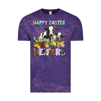 Cloud Purple happy easter heifer's Vintage Tee - AdoDesignShop
