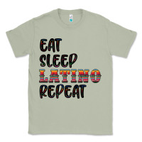 Matcha eat sleep latino repeat Classic Tee - BundleAndBundleShop