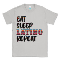 Moon Dust eat sleep latino repeat Classic Tee - BundleAndBundleShop