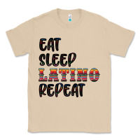 Mushroom eat sleep latino repeat Classic Tee - BundleAndBundleShop