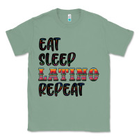 Sage eat sleep latino repeat Classic Tee - BundleAndBundleShop