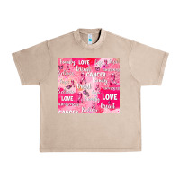 French Oak breast cancer awareness pink Urban Heavy Tee - AdoDesignShop