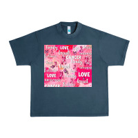 Midnight Navy breast cancer awareness pink Urban Heavy Tee - AdoDesignShop