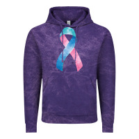 Cloud Purple thyroid cancer ribbon fa element Vintage Hoodie - FaDigitalArtStudio
