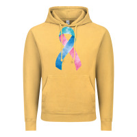 Vintage Mustard thyroid cancer ribbon fa element Vintage Hoodie - FaDigitalArtStudio