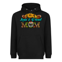 Black Western Loud And Proud Mom Heavyweight Hoodie - BundleAndBundleShop