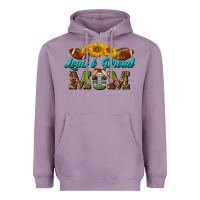 Lavender Western Loud And Proud Mom Heavyweight Hoodie - BundleAndBundleShop