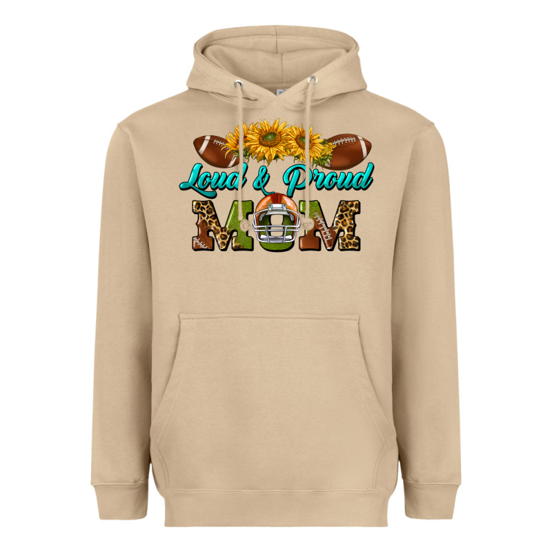 Western Loud And Proud Mom Heavyweight Hoodie by BundleAndBundleShop | Teevron