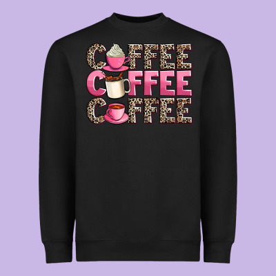 Coffee Coffee Coffee Heavyweight Sweatshirt Designed By Adodesignshop
