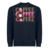 Navy coffee coffee coffee Heavyweight Sweatshirt - AdoDesignShop