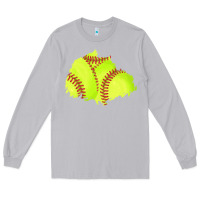 Moon Dust softball patch Long Sleeve Tee - AdoDesignShop
