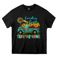 Black country roads take me home Heavy Core Tee - RanaPortraitStore