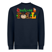 Navy welcome fall Heavyweight Sweatshirt - AdoDesignShop