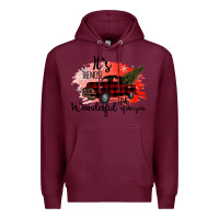 Burgundy It s The Most Wonderful Time Of The Year Premium Hoodie - Bettercallsaul