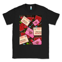 Black love letters with roses  air Classic Tee - AdoDesignShop