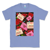 Colony Blue love letters with roses  air Classic Tee - AdoDesignShop