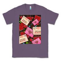 Lavender love letters with roses  air Classic Tee - AdoDesignShop