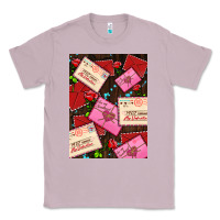 Lilac love letters with roses  air Classic Tee - AdoDesignShop