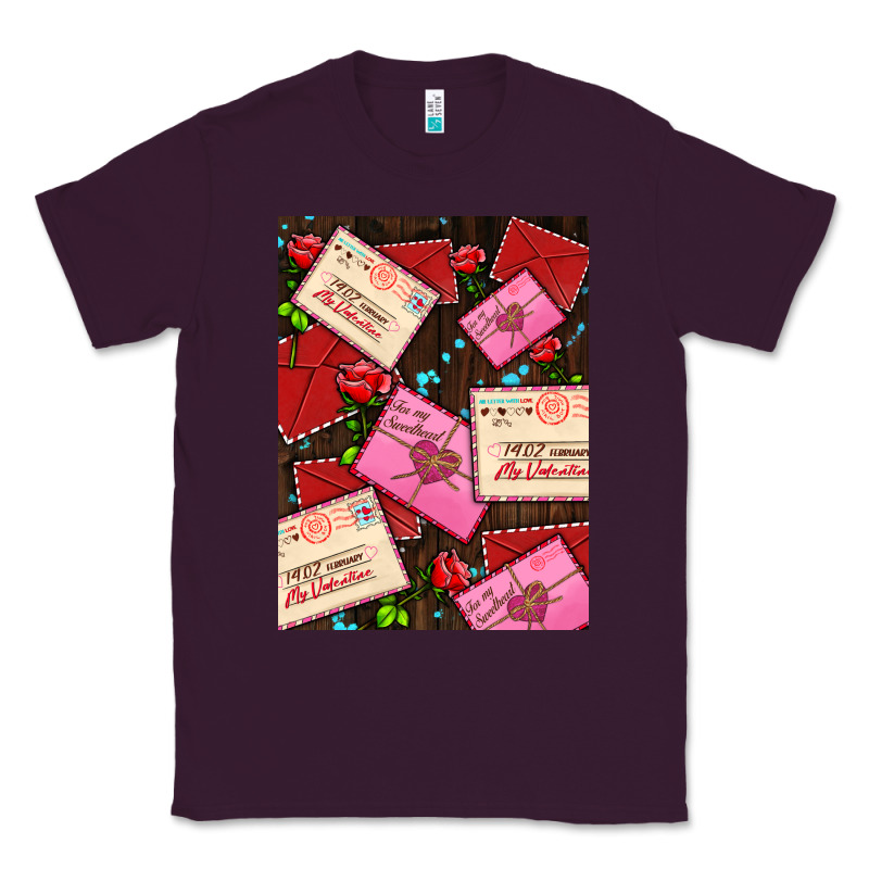 Love Letters With Roses  Air Classic Tee by AdoDesignShop | Teevron