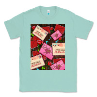 Seafoam love letters with roses  air Classic Tee - AdoDesignShop