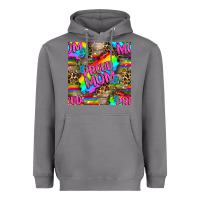 Storm Pride LGBTQ+ Proud Mom With Leoapard Patterns Heavyweight Hoodie - BundleAndBundleShop