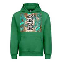 Emerald nana life glitter leopard Urban Hoodie - TumblerDesignByShophia