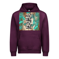 Mauve Wine nana life glitter leopard Urban Hoodie - TumblerDesignByShophia
