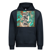 Navy nana life glitter leopard Urban Hoodie - TumblerDesignByShophia
