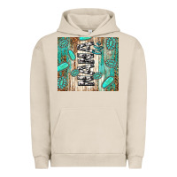 Pigment French Oak nana life glitter leopard Urban Hoodie - TumblerDesignByShophia