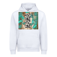 White nana life glitter leopard Urban Hoodie - TumblerDesignByShophia