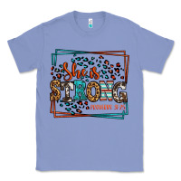 Colony Blue She is strong proverbs 31:25 Classic Tee - LillyAllenDesigns