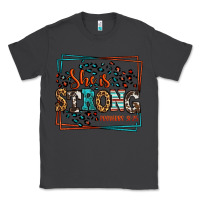 Smoke She is strong proverbs 31:25 Classic Tee - LillyAllenDesigns