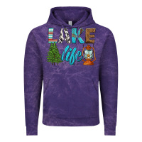 Cloud Purple lake life Vintage Hoodie - HRA Design Shop