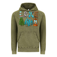 Vintage Olive lake life Vintage Hoodie - HRA Design Shop