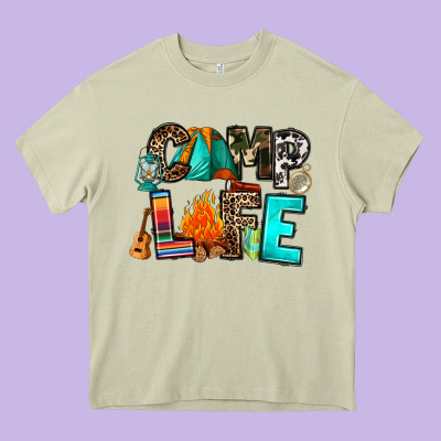 Heavy Core Tee camp life