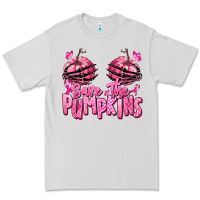 Dove Grey save the pumpkins breast cancer Premium Tee - RanaPortraitStore