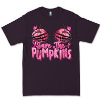 Plum save the pumpkins breast cancer Premium Tee - RanaPortraitStore