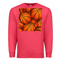 Cardinal basketball seamless pattern Premium Sweatshirt - BundleAndBundleShop