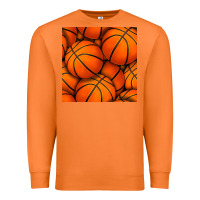 Carrot basketball seamless pattern Premium Sweatshirt - BundleAndBundleShop