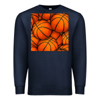 Navy basketball seamless pattern Premium Sweatshirt - BundleAndBundleShop
