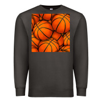 Smoke basketball seamless pattern Premium Sweatshirt - BundleAndBundleShop