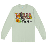 Matcha pink mama bear with cute bear Long Sleeve Tee - Artiststas