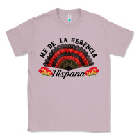 Lilac me de la herencia hispana hand fan Classic Tee - BundleAndBundleShop