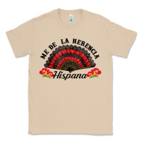 Mushroom me de la herencia hispana hand fan Classic Tee - BundleAndBundleShop