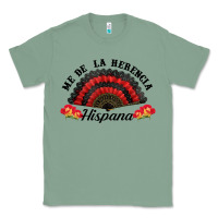 Me De La Herencia Hispana Hand Fan Classic Tee | Teevron